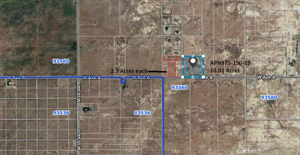 0 W W Avenue A, Rosamond, CA 93560 — photo 1