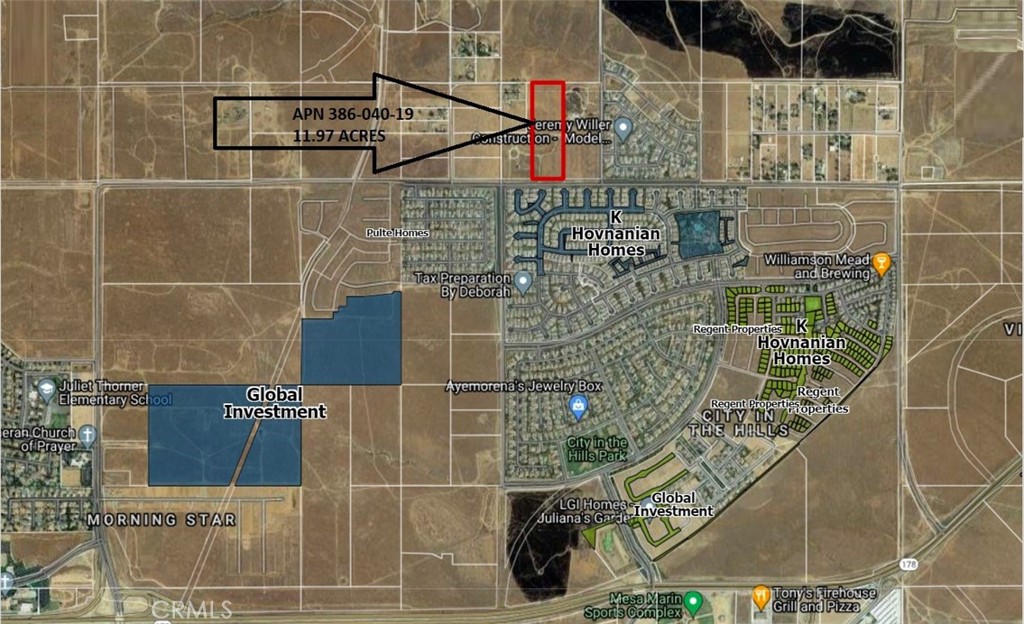 0 Paladino, Bakersfield, CA 93306 — photo 1