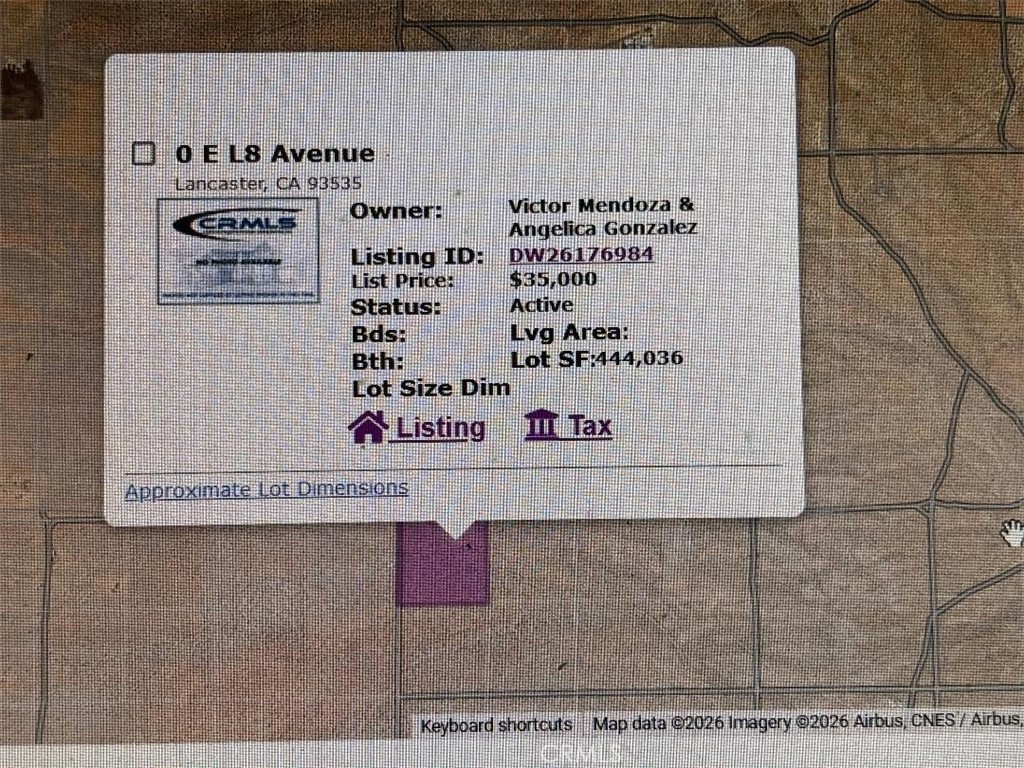 0 E L8 Avenue, Lancaster, CA 93535 — photo 1