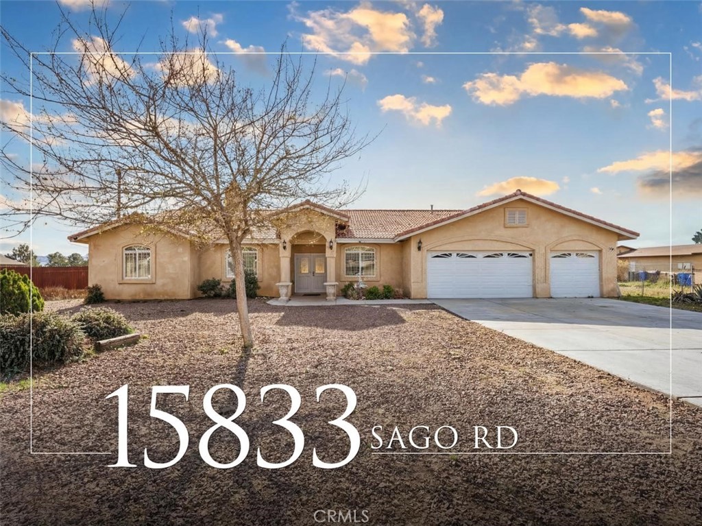 15833 Sago Road, Apple Valley, CA 92307 — photo 1