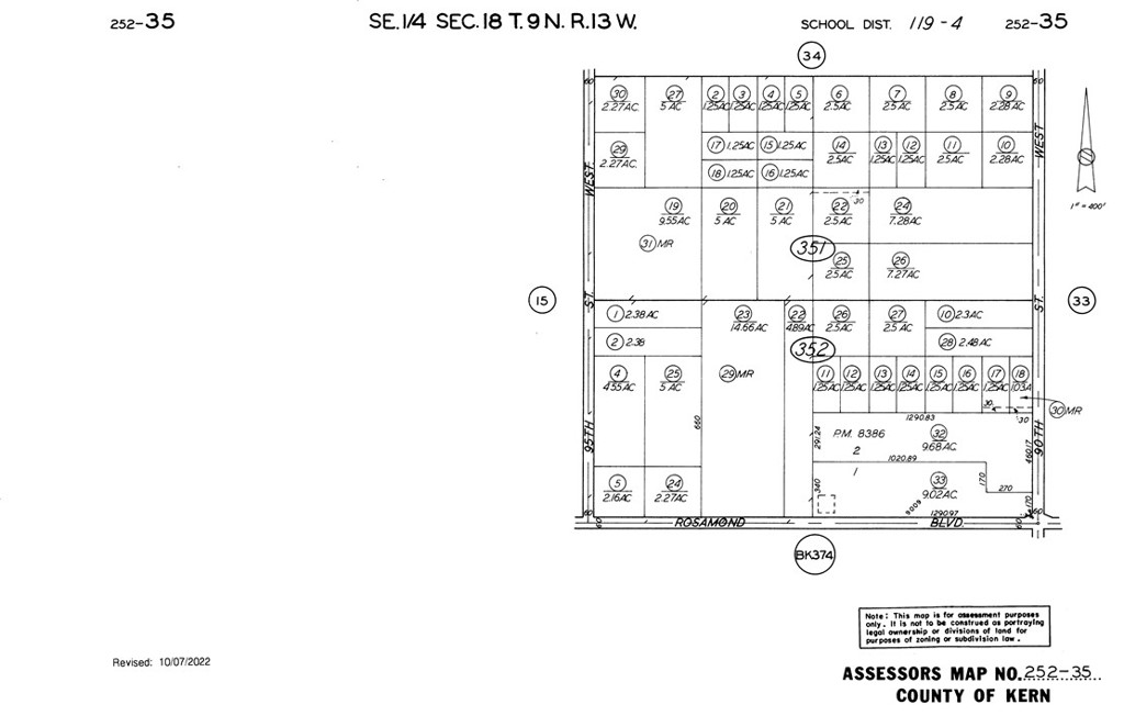 0 Stetson Avenue, Rosamond, CA 93560 — photo 1