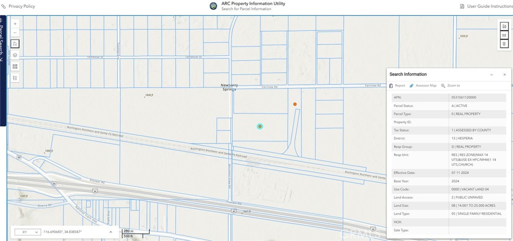 0 Mountain View Road, Newberry Springs, CA 92365 — photo 1