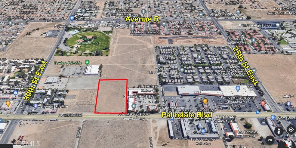 0 E Palmdale Boulevard, Palmdale, CA 93550 — photo 1