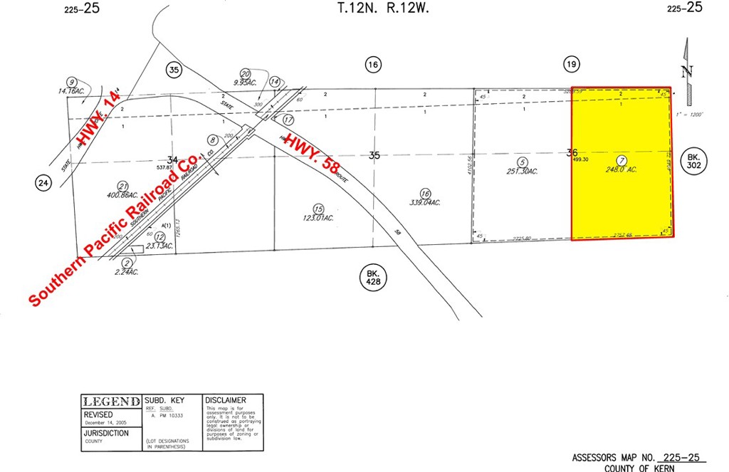 248 Ac. Rosewood Blvd. & 58 Freeway, Mojave, CA 93501 — photo 1