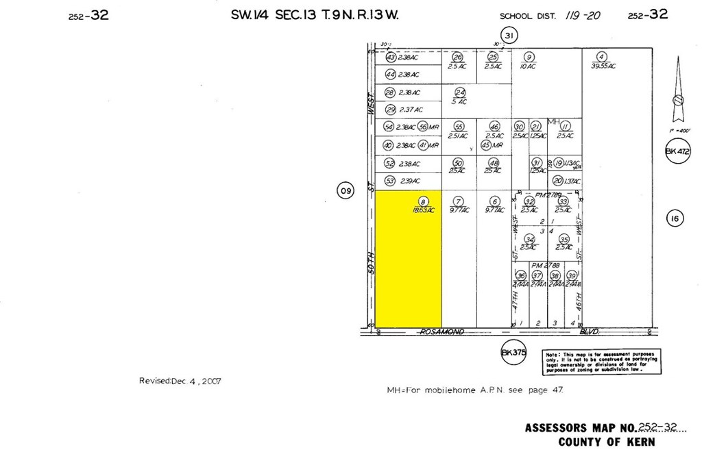 50 St. W On Rosamond Boulevard, Rosamond, CA 93560 — photo 1