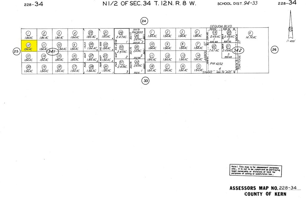 230 St. E and South of Sequoia Boulevard, Mojave, CA 93501 — photo 1