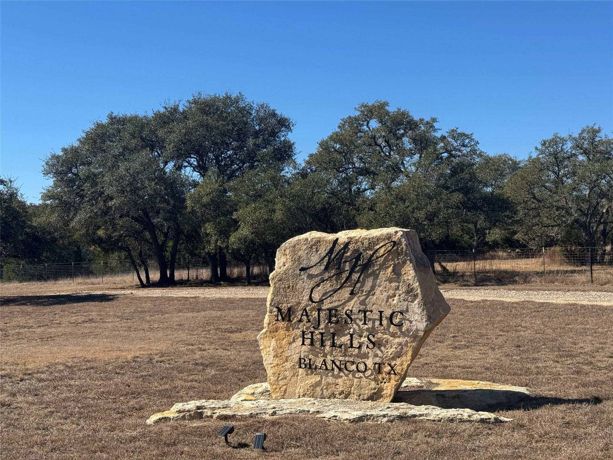 0 E Majestic Creek Dr  #Lot 10, Blanco, TX 78606 — photo 1