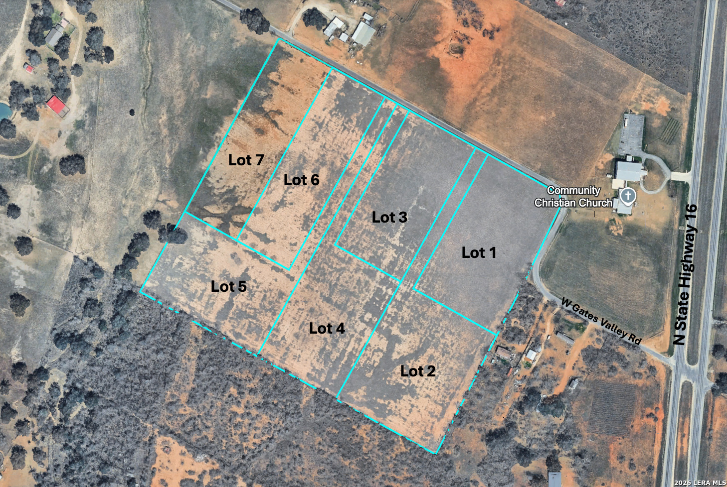 335 W Gates Valley Rd Lot 3, Poteet, TX 78065 — photo 1