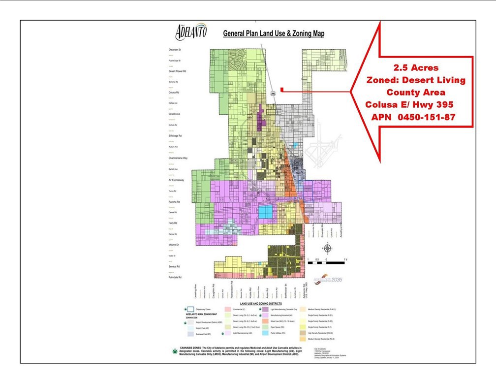 0 Colusa E 395 - 2.5ac Road