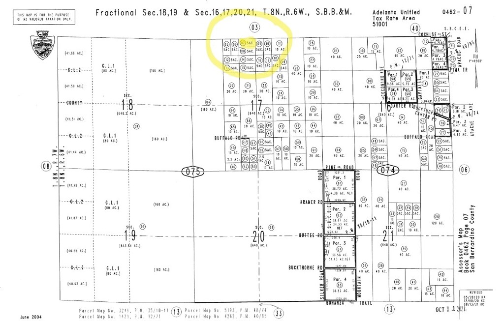 0 Buckthorne Cyn Rd #7, Adelanto, CA 92301 — photo 1
