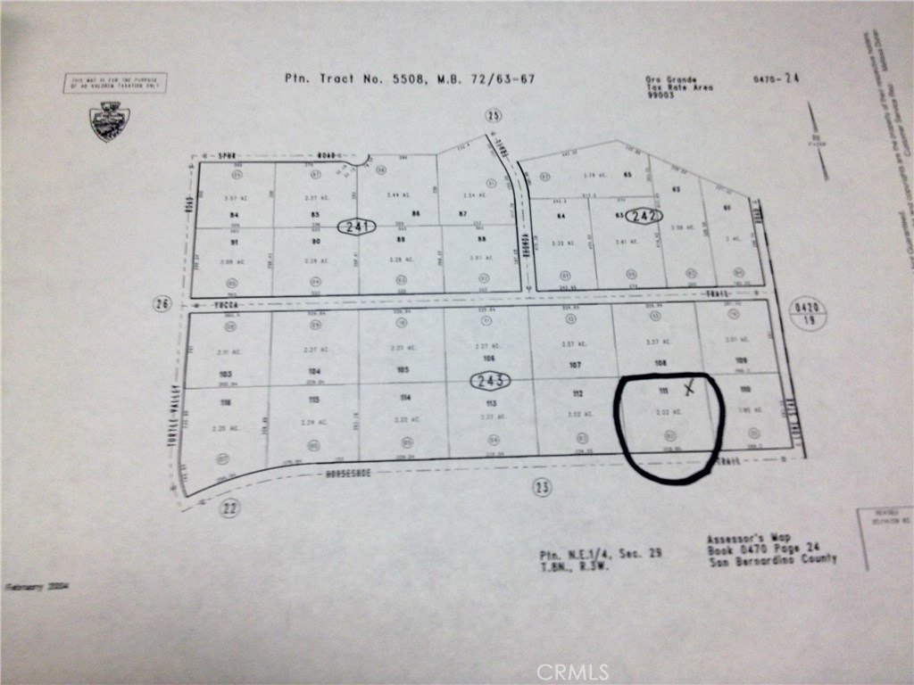 0 Horseshoe Trail, Helendale, CA 92368 — photo 1