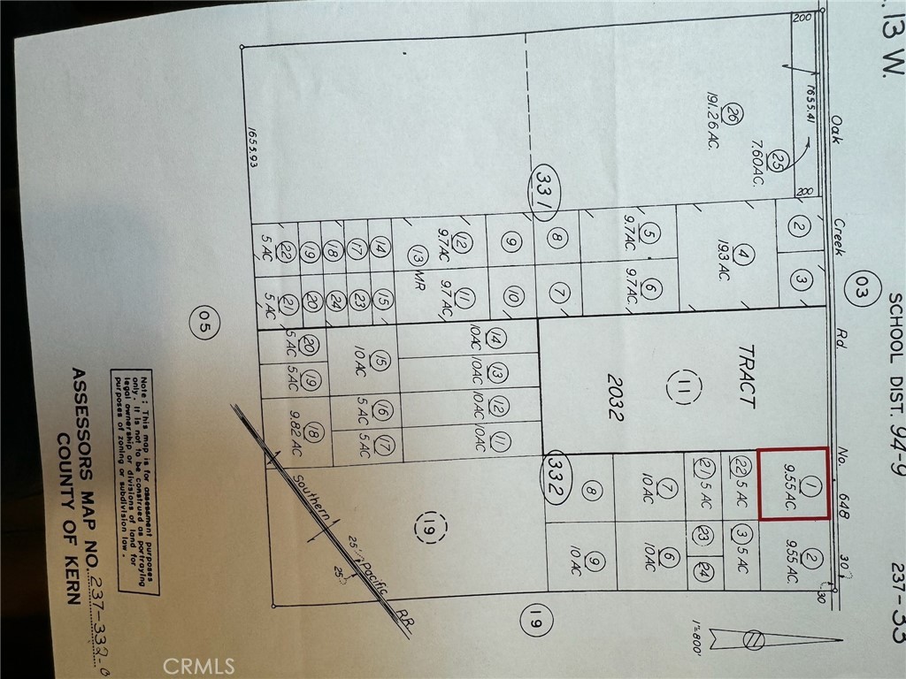 0 Oak Creek Road, Mojave, CA 93501 — photo 1