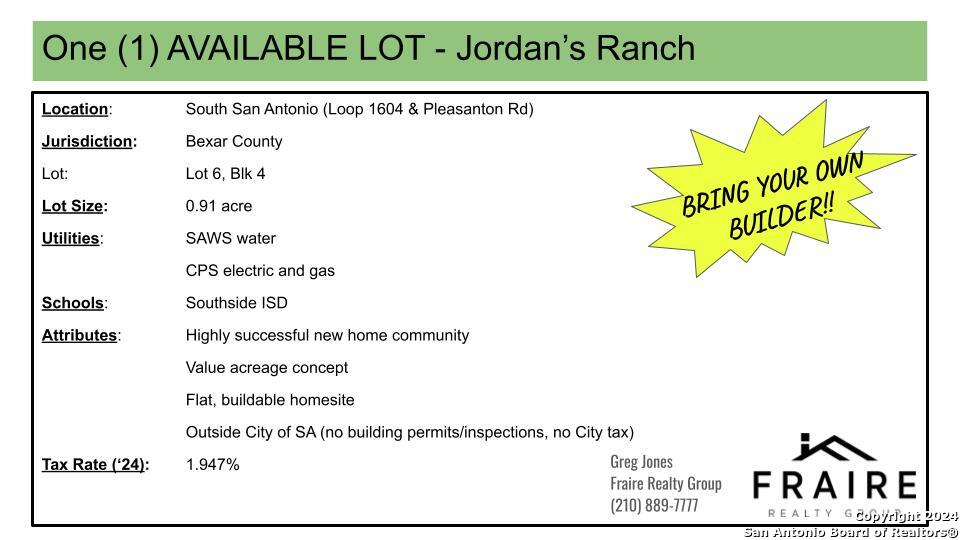 21131 Jordans Ranch Way, San Antonio, TX 78264 — photo 1