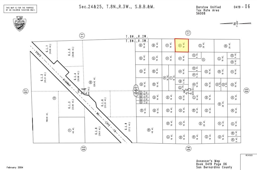 0 Stoddard Mountain, Barstow, CA 92311 — photo 1