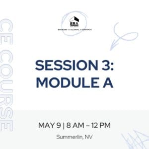 Session 3:  Module A (Summerlin)