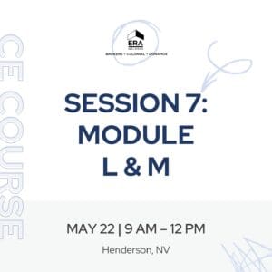 Session 7:  Module L & M (Henderson)