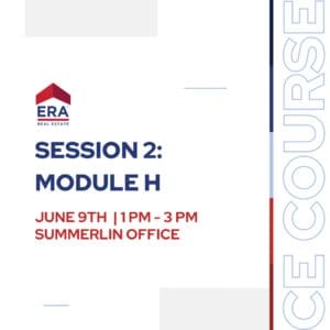 CE Course: Session 2 - Module H