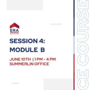 CE Course: Session 4 - Module B