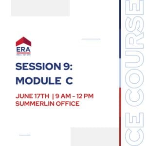 CE Course: Session 9 - Module C